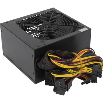 Блок питания HIPER ATX 500W HPC-500 (24+4+4pin) APFC 120mm fan 4xSATA