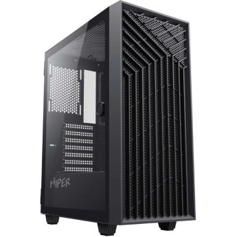 Корпус ATX HIPER DB-1, Midi-Tower, без БП, черный