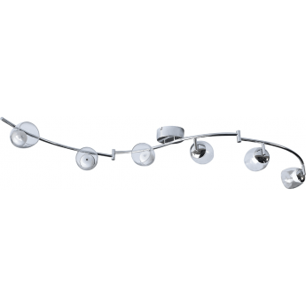 Поворотный светильник HIPER LED 6х5Вт 3000K CHROME H821-4