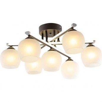 Светильник HIPER H019-7 LED + 7хЕ27х60Вт венге