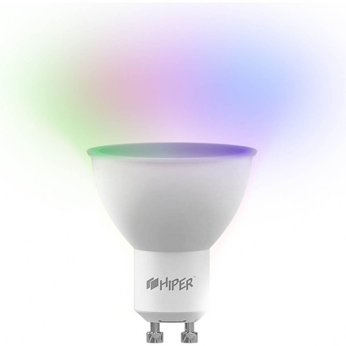 Умная LED лампочка Wi-Fi HIPER IoT B1 RGB