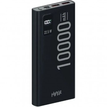 Внешний аккумулятор HIPER EP 10000, 10000мAч Black