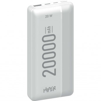 Внешний аккумулятор HIPER MX PRO 20000 White