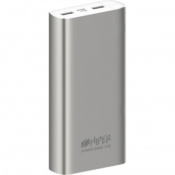 Внешний аккумулятор HIPER Power Bank METAL 20K Silver