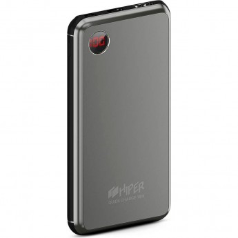 Внешний аккумулятор HIPER POWER BANK STEEL 10 SPACE GRAY