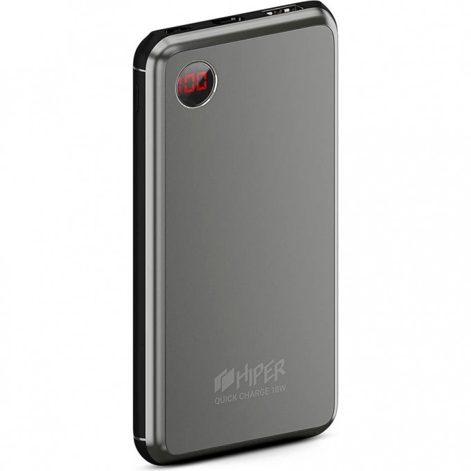 Внешний аккумулятор HIPER POWER BANK Steel 10 Space Gray