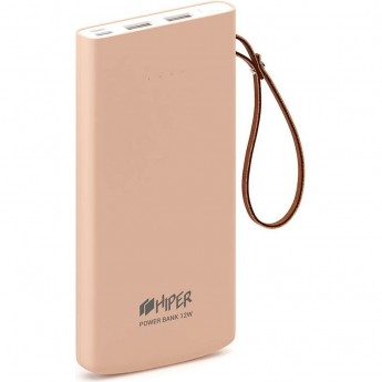 Внешний аккумулятор HIPER POWER BANK TRAVEL10K PEACH