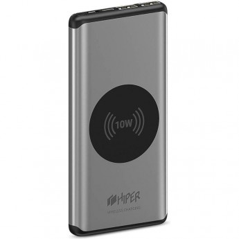 Внешний аккумулятор HIPER WIRELESS POWER BANK NANO X SILVER